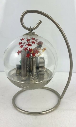 Lenox Macy’s Thanksgiving Day Parade 2000 Christmas Ornament With Stand