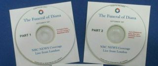 2 - Dvds The Funeral Princess Diana No Commercial 4.  0 Hours Duration