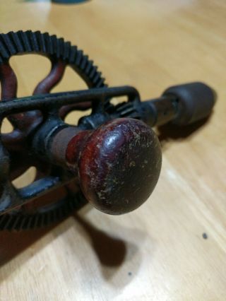 MILLERS FALLS No.  2 HAND DRILL - Great Conditiion and Patina 3