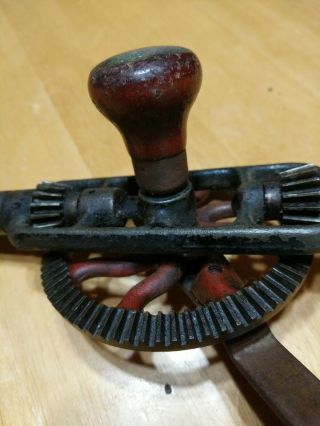 MILLERS FALLS No.  2 HAND DRILL - Great Conditiion and Patina 6