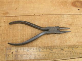 Vintage Crescent Tool Co.  No 21 - 6 Round Needle Nose Pliers Jamestown Ny Usa