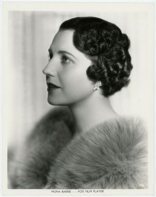 1930s Hollywood Glamour Girl Mona Barrie Vintage Max Munn Autrey Deco Photograph
