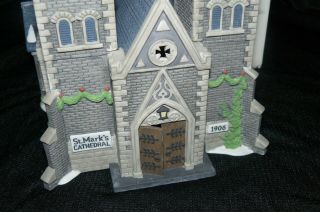 Dept 56 Christmas in the City Cathedral Church of St Mark Limited Edition House 2