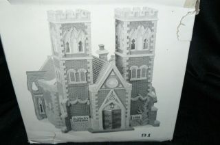 Dept 56 Christmas in the City Cathedral Church of St Mark Limited Edition House 6