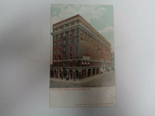 The Atlantic Hotel,  Norfolk Virginia Unposted Postcard