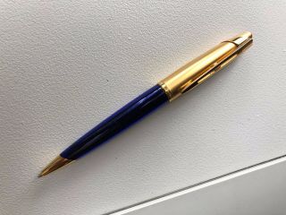 Waterman Edson Sapphire Blue Ballpoint Pen