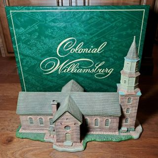 Lang And Wise Colonial Williamsburg Collectibles Bruton Parish Church 1997