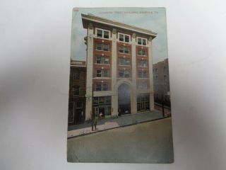 Atlantic Trust Building,  Norfolk Virginia Unposted Postcard
