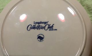 Longaberger MINIATURE TEA SET Collector ' s Club Mini 2