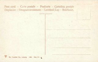 Opening of the SIMPLON TUNNEL SWITZERLAND Rare Advertising Postcard,  1906 2