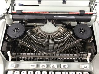 Hermes 3000 Portable Typewriter W/Case 5