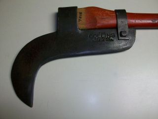 Vintage Collins Co.  Brush Hook Axe 2