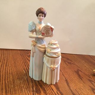 2 - Miss Albee Avon Figurines.  No Chips Or Flaws.
