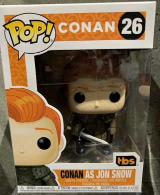 Sdcc Comic Con 2019 Official Funko Pop Conan - Jon Snow Game Of Thrones Got