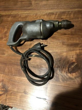 Vintage Black & Decker 1/4 Inch Junior Electric Drill Type A 110v Great