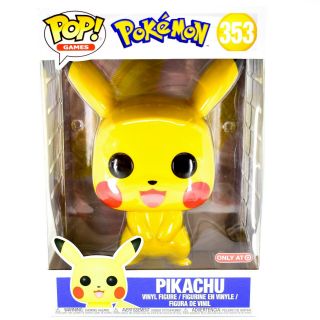Funko Pop Games Pokemon Pikachu 353 Target Exclusive 10 " Vinyl Figure