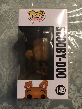 Funko Pop 149 Scooby - Doo Flocked Gemini Collectibles Exclusive 2