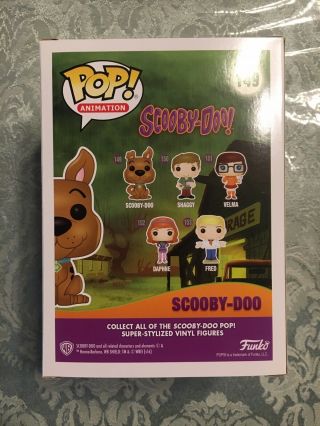 Funko Pop 149 Scooby - Doo Flocked Gemini Collectibles Exclusive 3
