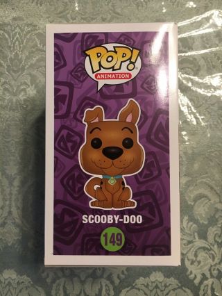Funko Pop 149 Scooby - Doo Flocked Gemini Collectibles Exclusive 4