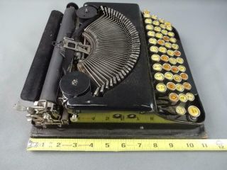 Vintage Typewriter With Case Portable Antique Made In USA 3