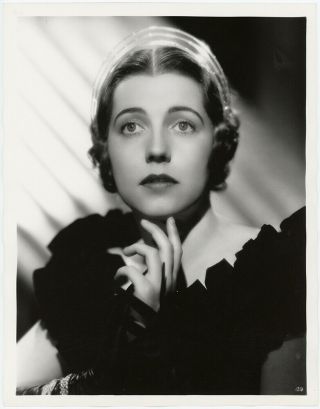 1930s Hollywood Glamour Girl Mona Barrie Vintage Otto Dyar Art Deco Photograph
