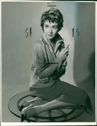 Joan Plowright Actress - Vintage Photo