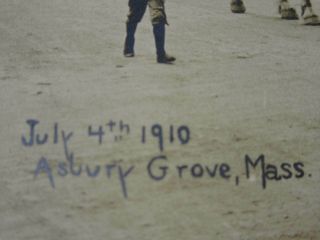 RPPC 4th of July Parade in Asbury Grove,  Mass / Dated 1910 2