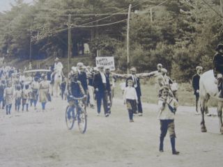 RPPC 4th of July Parade in Asbury Grove,  Mass / Dated 1910 3