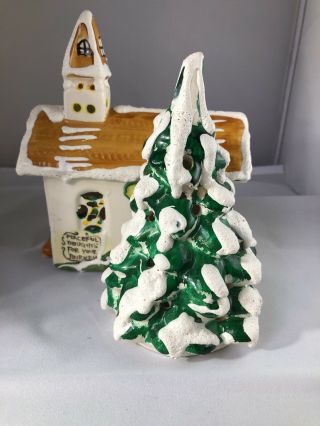 Dept.  56 Snow Village Country Church,  Very Rare,  One of the First 6 Products 4