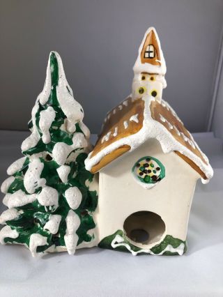 Dept.  56 Snow Village Country Church,  Very Rare,  One of the First 6 Products 5
