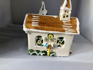 Dept.  56 Snow Village Country Church,  Very Rare,  One of the First 6 Products 6