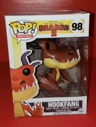 Funko Pop How To Train Your Dragon 2: Hookfang 98 Vaulted - 2014
