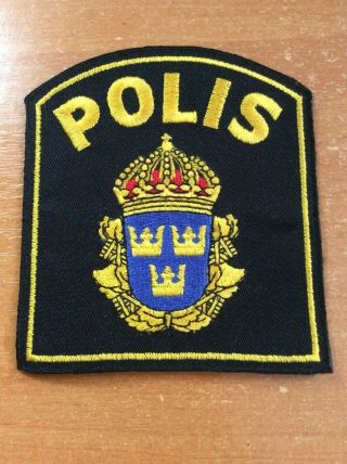 Sweden Patch National Police -