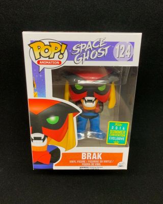 Funko Pop Brak 124 Box From Sdcc 2016 Space Ghost Limited Edition