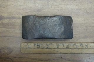 Antique Straight Peen Blacksmith,  Stone Mason,  Hammer Head,  3lbs.  10.  6oz. ,  WARRIOR 3