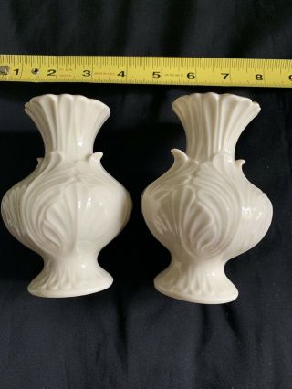 Pair Vintage Lenox Bud Vases