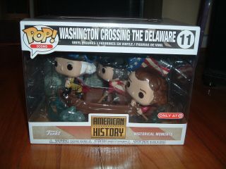 Funko Pop Washington Crossing The Delaware 11 Target Exclusive Icons