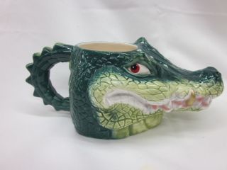 Rare Rainforest Cafe Nile Rfc 1997 Alligator Mug