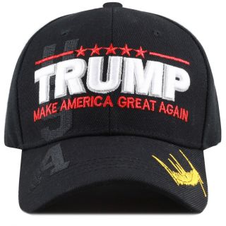 The Hat Depot Exclusive Trump Hat Make America Great Again - Black
