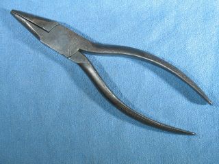 Vintage Kraeuter No.  1601 - 6 Pliers Knurled Grips Usa Tool