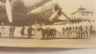 TWA Giant Skyliner at Burbank,  California Air Terminal Vintage Post Card 4