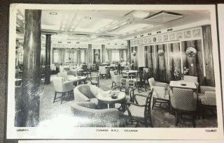 12 set of 1960 ' s Photos of Cunard R.  M.  S.  SYLVANIA Deck Theater Rooms, 4