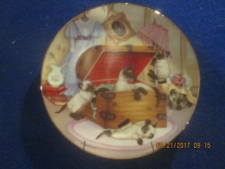 Decorative Collector Plates Cats Hamilton & George $13each