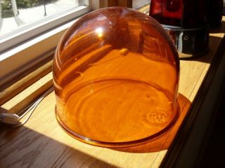 Federal Signal Beacon Ray Amber Glass Dome