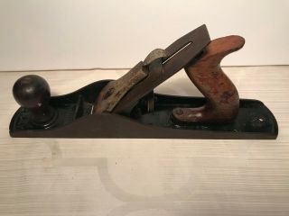 Vintage Stanley Bailey No.  5 Jack Plane With Corrugated Sole