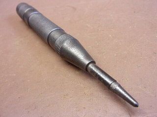 Vtg General Hardware No.  79 Automatic Spring Loaded Center Punch Whistle