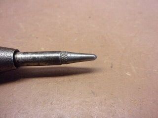 Vtg GENERAL HARDWARE No.  79 Automatic Spring Loaded Center Punch Whistle 2