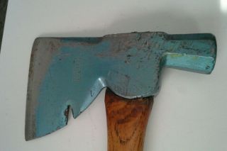 Vintage Plumb Carpenters Axe Hatchet Octagon Hammer With Handle