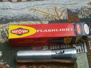 Vintage Ray - O - Vac Flashlight
