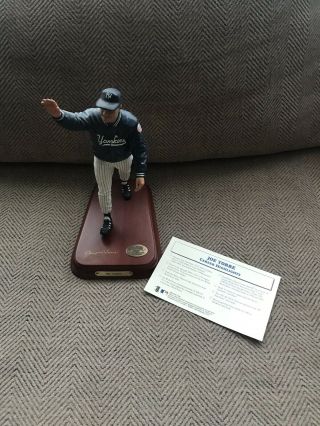 Joe Torre York Yankees Manager Danbury Statue Figurine Sculpture W/